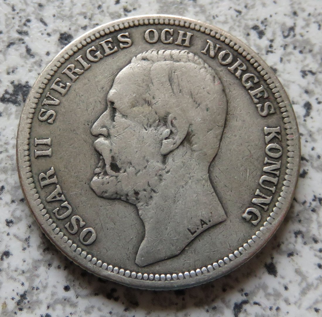  Schweden 2 Kronor 1904   