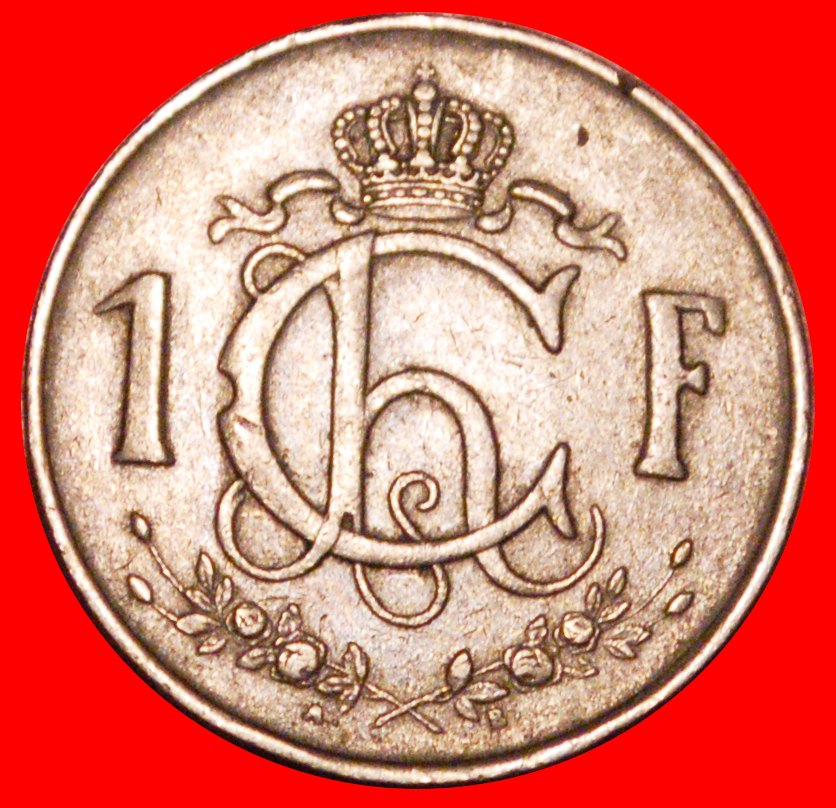  * BELGIUM (1952-1964): LUXEMBOURG ★ 1 FRANC 1952! ★LOW START ★ NO RESERVE!   