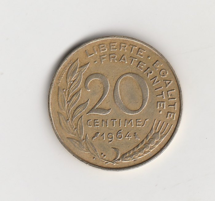  20 Centimes Frankreich 1964 (M735)   