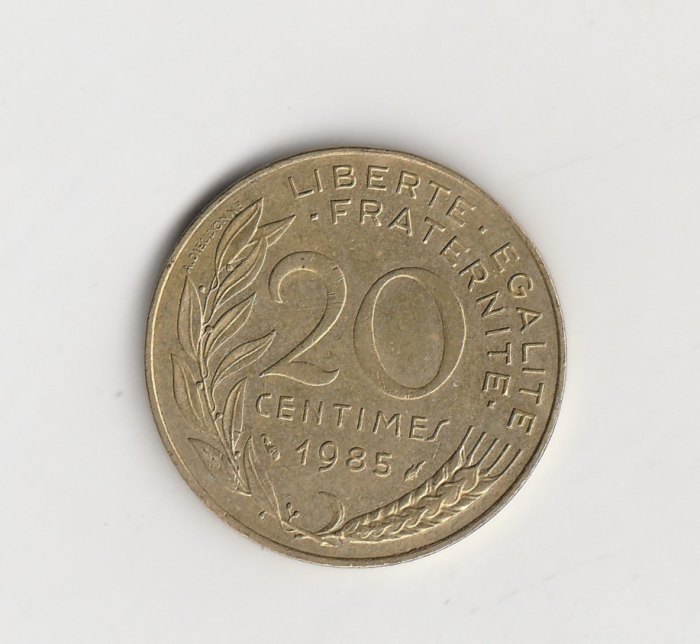  20 Centimes Frankreich 1985 (M738)   