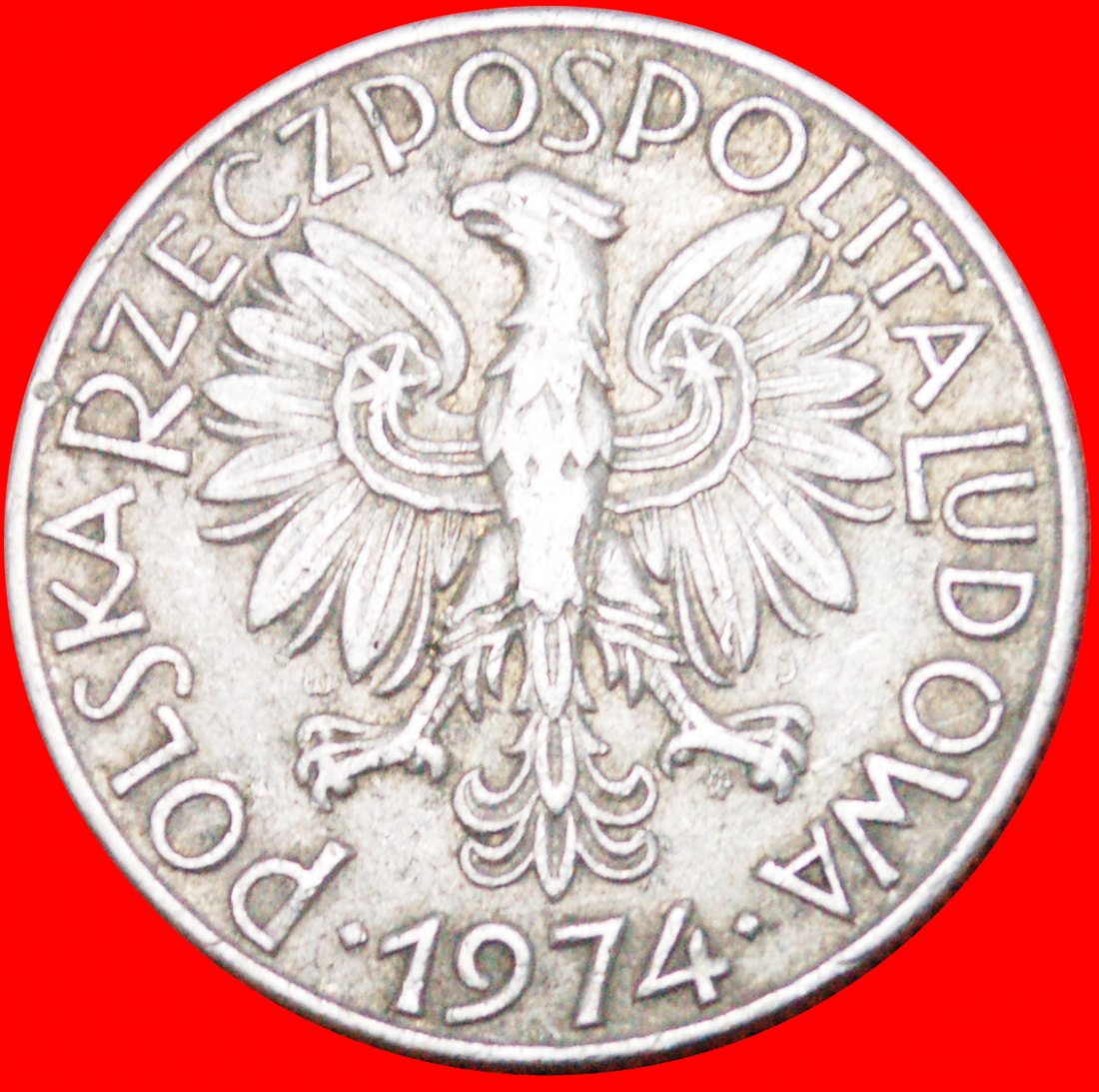  * FISCHER (1958-1974): POLEN ★ 5 ZLOTY 1974! OHNE VORBEHALT!   