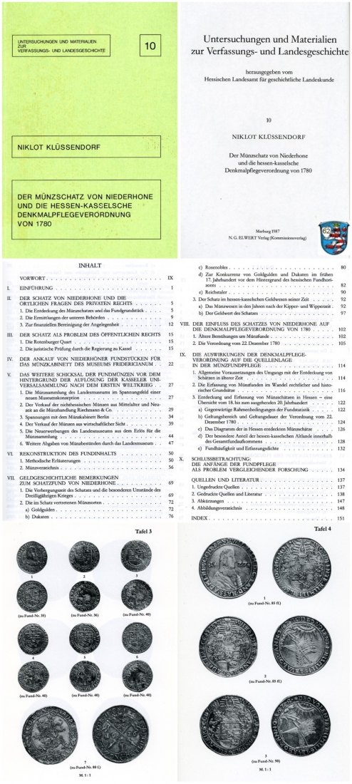  Klüßendorf -Der Münzschatz von Niederhone und die hessen-kasselsche Denkmalpflegeverordnung von 1780   