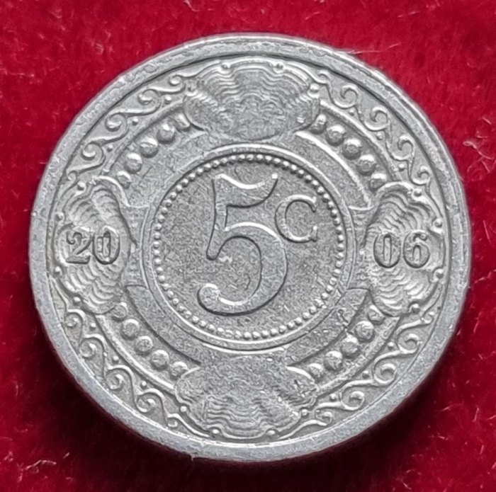  11846(3) 5 Cent (Niederländische Antillen) 2006 in vz ........ von Berlin_coins   