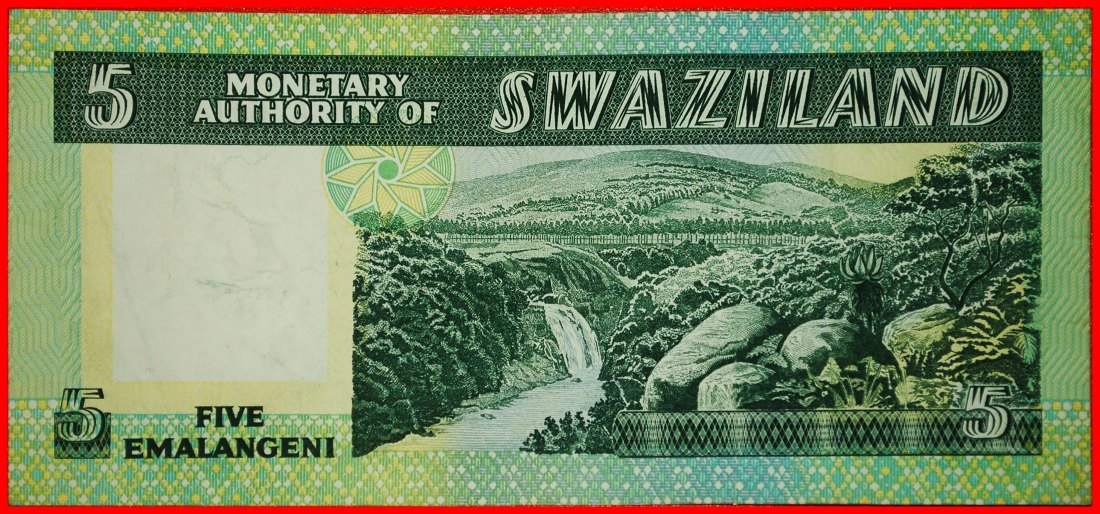  * GROSSBRITANNIEN: SWASILAND ★ 5 LANGENI (1974) ELEFANTEN! KNACKIG!★OHNE VORBEHALT   