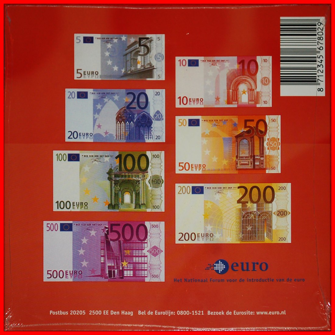  * BEATRIX (1980-2013): NETHERLANDS ★ FIRST ACQUAINTANCE EURO SET (8 COINS) ★LOW START ★ NO RESERVE!   