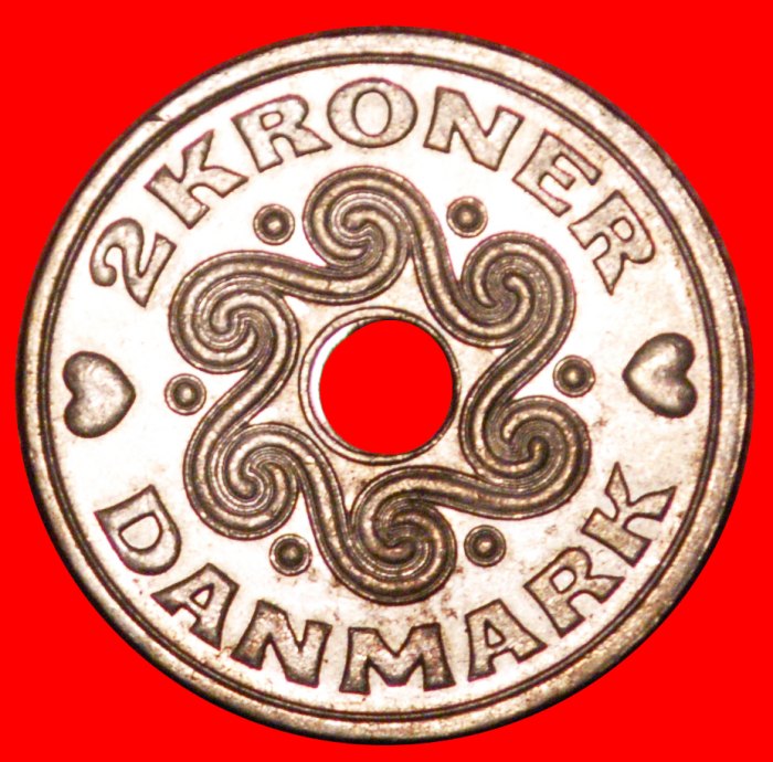  * HERZEN (1992-2022): DÄNEMARK ★ 2 KRONER 2006! ★OHNE VORBEHALT!   