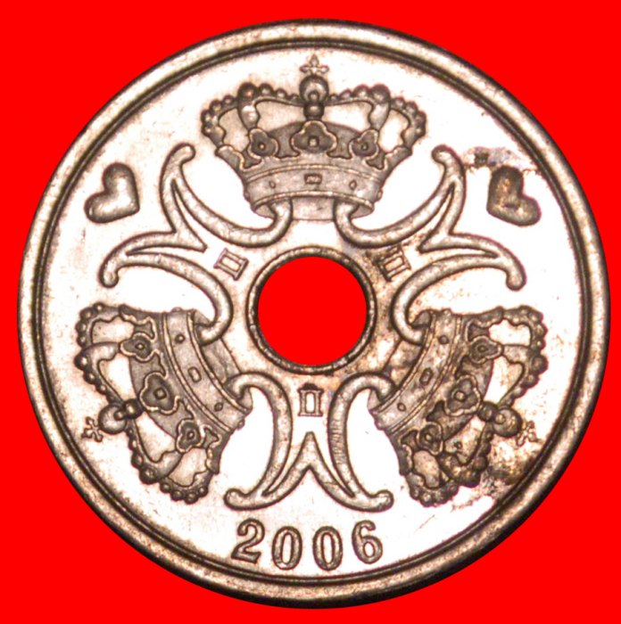  * HERZEN (1992-2022): DÄNEMARK ★ 2 KRONER 2006! ★OHNE VORBEHALT!   