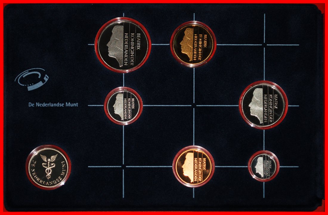 * VERÖFFENTLICHT WERDEN: NIEDERLANDE★ PP KURSMÜNZENSATZ 1995 6 MÜNZEN+SÜD-HOLLAND★OHNE VORBEHALT!   