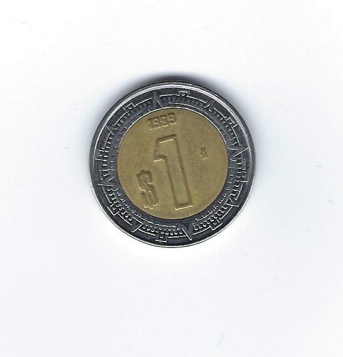  Mexiko 1 Peso 1999   