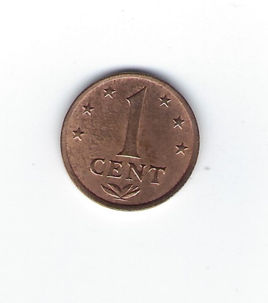  Niederländische Antillen 1 Cent 1971   