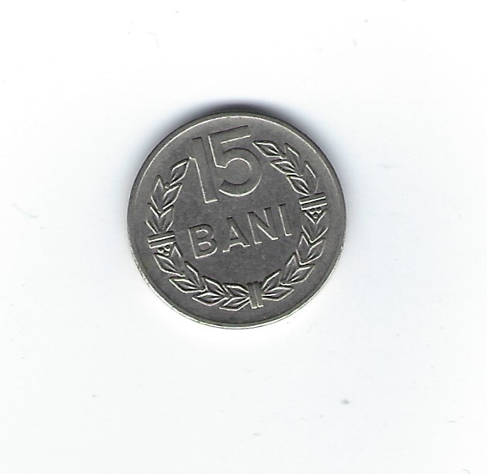  Rumänien 15 Bani 1966   