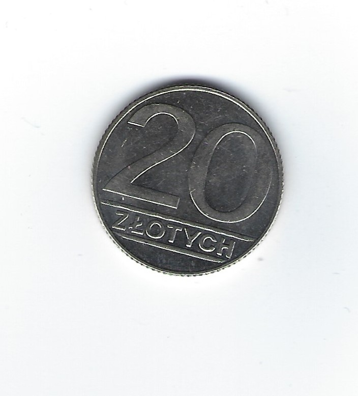  Polen 20 Zlotych 1990   