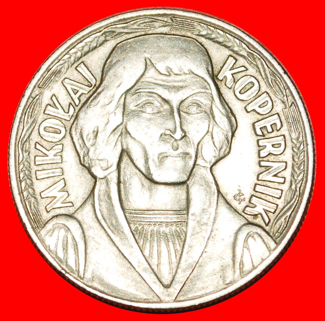* COPERNICUS (1473-1543): POLAND ★ 10 ZLOTY 1969 SMALL TYPE (1967-1969)!★LOW START ★ NO RESERVE!