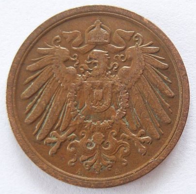  Deutsches Reich 2 Pfennig 1905 A Kupfer ss   