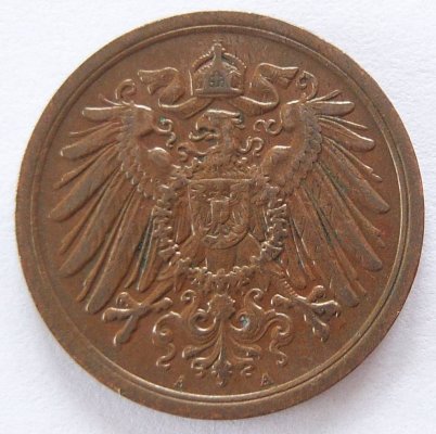  Deutsches Reich 2 Pfennig 1906 A Kupfer ss   