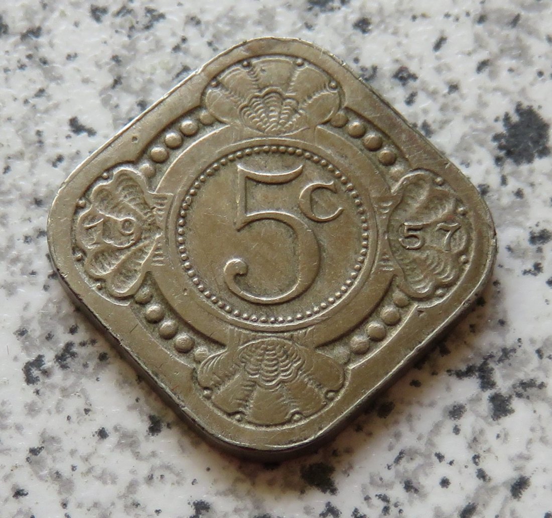  Niederländisch Antillen 5 Cent 1957   