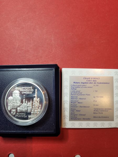  Slowakei 200 Kronen 1997 Banska Stavnica   Proof 1700 Stück .R Münzenankauf Koblenz Frank Maurer R22   