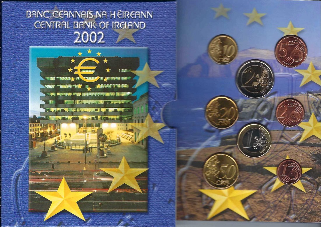  Euro KMS Irland 2002 Golden Gate Münzenankauf Koblenz Frank Maurer AB 321   