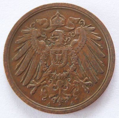  Deutsches Reich 2 Pfennig 1907 A Kupfer ss   