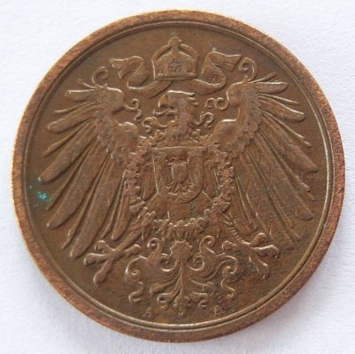  Deutsches Reich 2 Pfennig 1907 A Kupfer ss   