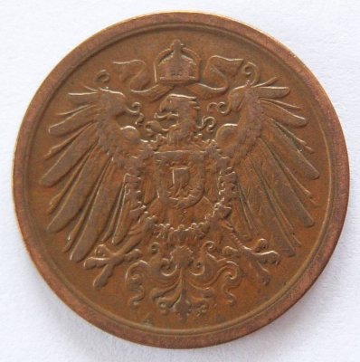  Deutsches Reich 2 Pfennig 1908 A Kupfer ss   