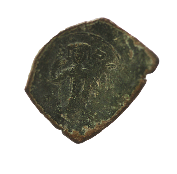  Latin Emperors ,Constantinople 1204-1261 AD ,AE Trachy 1,56 g   