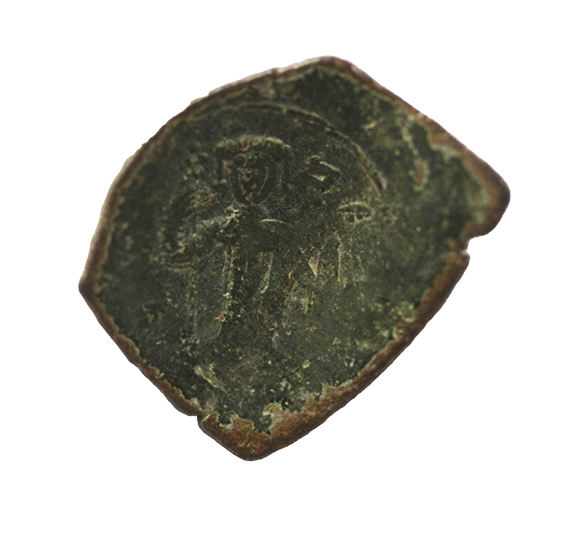 Latin Emperors ,Constantinople 1204-1261 AD ,AE Trachy 1,56 g
