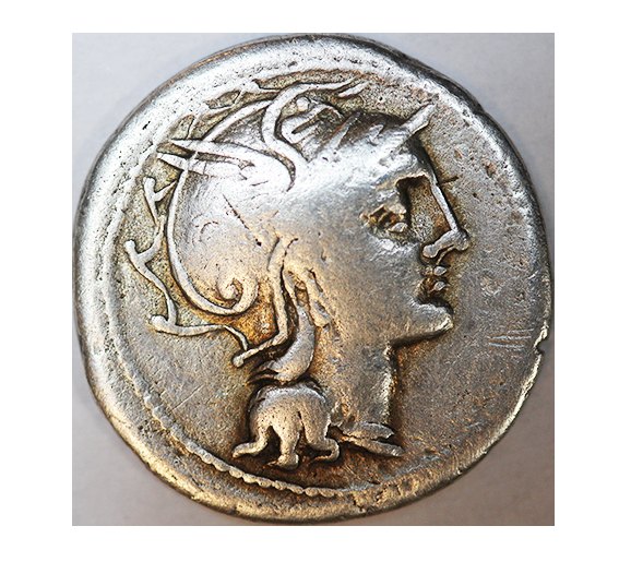  Chr. Claudius Pulcher 110/109 v.Chr.,AR Denarius 3,61 g.   