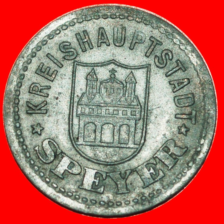  * STARS FRANKFURT: GERMANY SPEYER★10 PFENNIGS 1917 UNCOMMON! TO BE PUBLISHED★LOW START ★ NO RESERVE!   