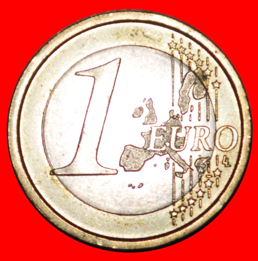  * PHALLIC TYPE (2002-2007): ITALY ★ 1 EURO 2007 MINT LUSTRE!★LOW START ★ NO RESERVE!   