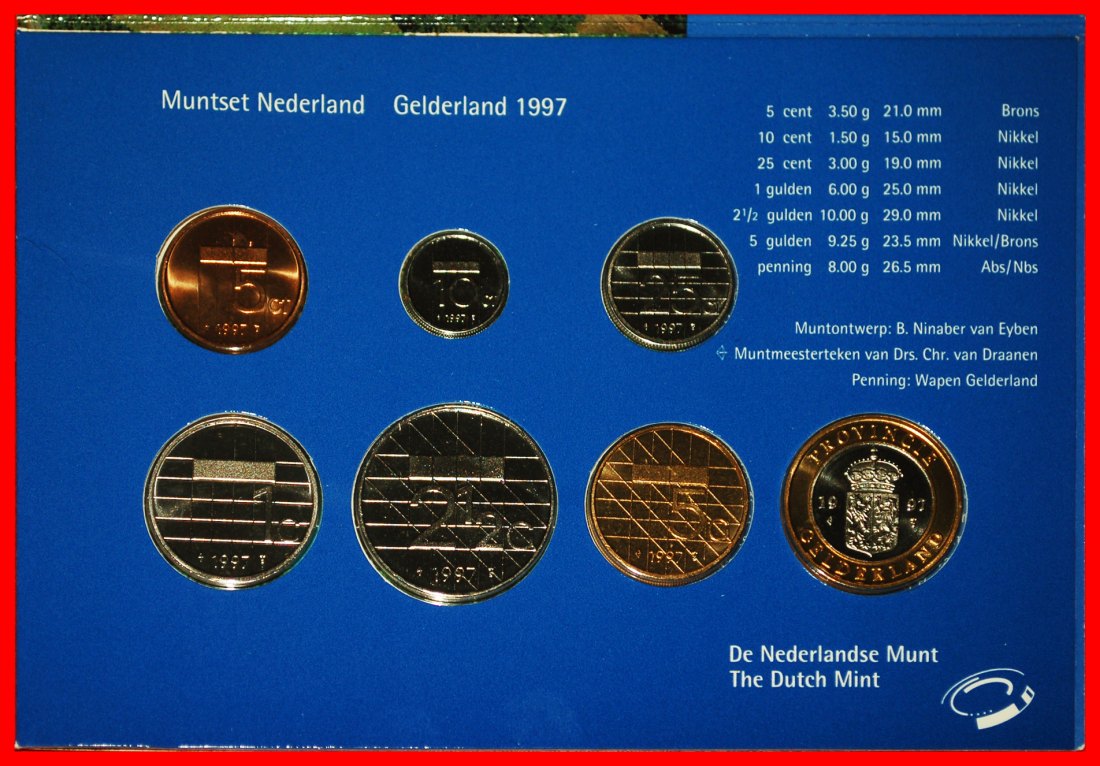  * BEATRIX (1980-2013): NETHERLANDS★SET 1997+MEDAL GELDERLAND★TO BE PUBLISHED★LOW START ★ NO RESERVE!   