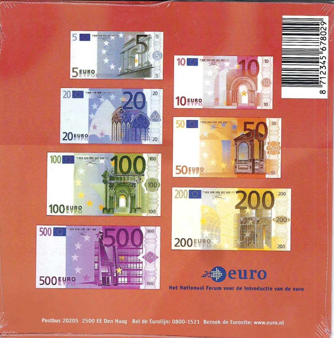  Euro KMS Niederlande 2001 Golden Gate Münzenankauf Koblenz Frank Maurer AB 329   