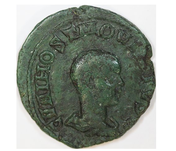 Hostillian as Caesar 251 AD,Dacia,AE 27 mm ,13,57 g.