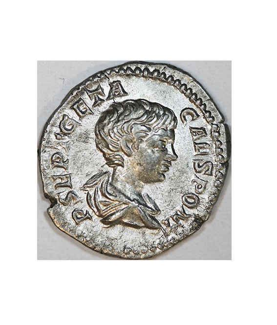 Geta 198 AD,AR Denarius ,3,28 g.