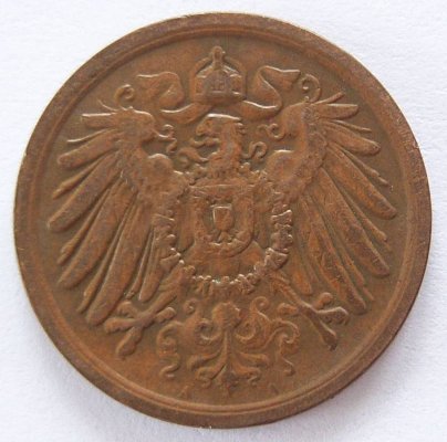 Deutsches Reich 2 Pfennig 1908 A Kupfer ss   