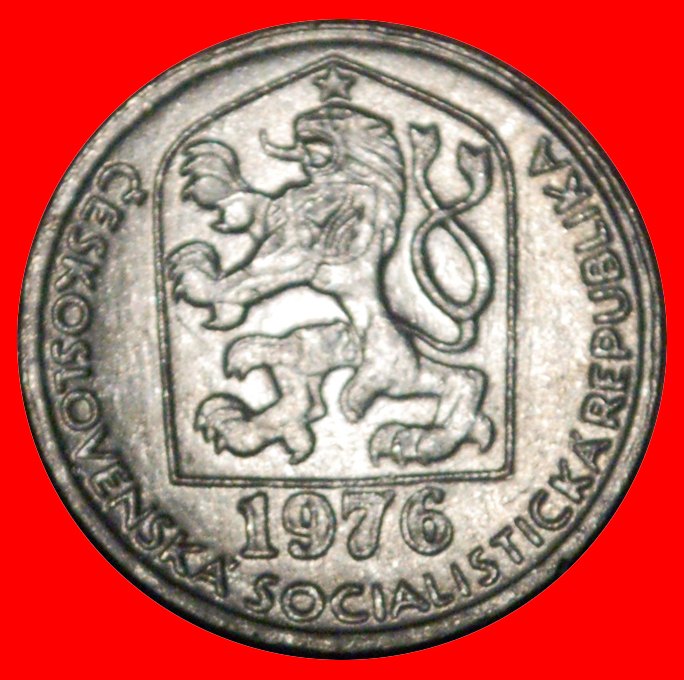  * COMMUNISM (1974-1990): CZECHOSLOVAKIA ★ 10 HELLER 1976 DISCOVERY COIN! ★LOW START ★ NO RESERVE!   