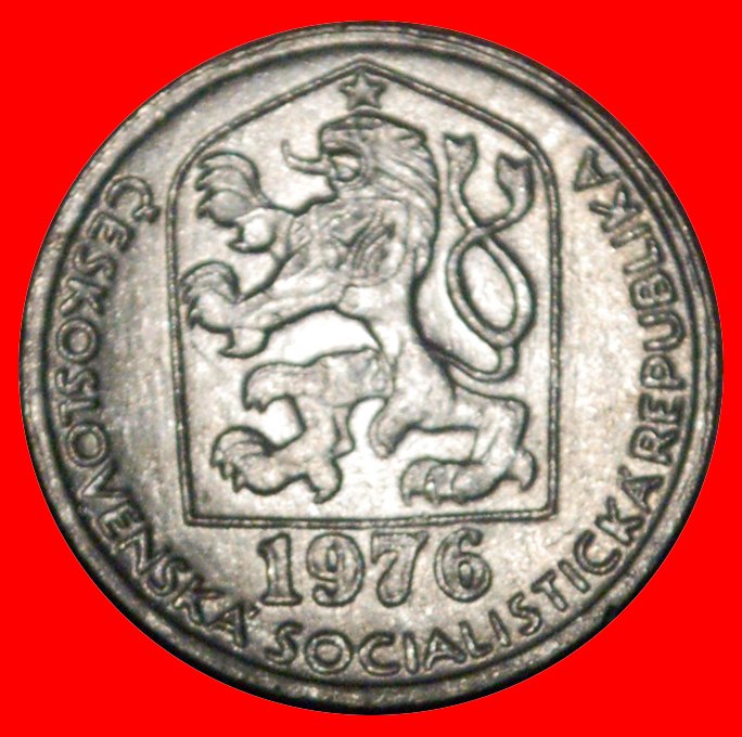 * COMMUNISM (1974-1990): CZECHOSLOVAKIA ★ 10 HELLER 1976 DISCOVERY COIN! ★LOW START ★ NO RESERVE!