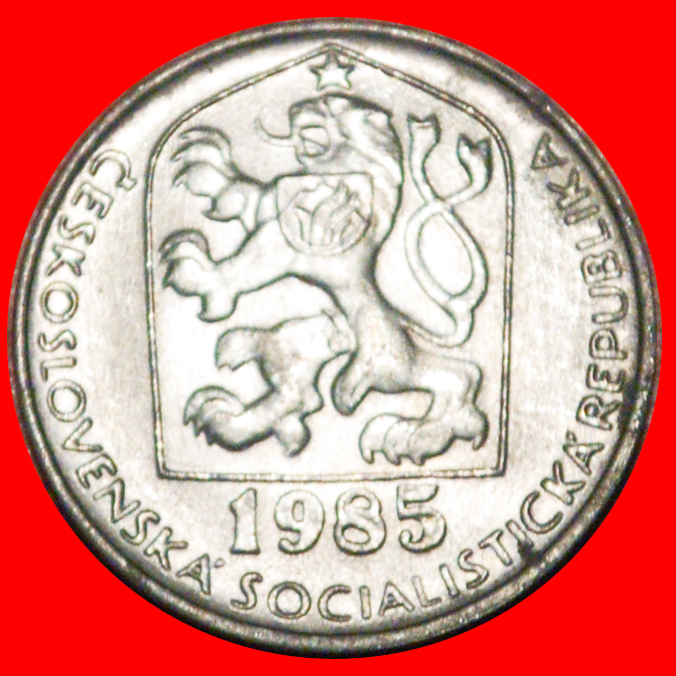  * COMMUNISM (1974-1990): CZECHOSLOVAKIA★10 HELLER 1985 DISCOVERY COIN! aUNC★LOW START ★ NO RESERVE!   