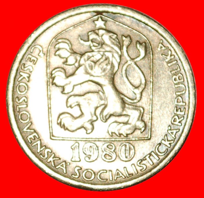 * COMMUNISM (1972-1990): CZECHOSLOVAKIA ★ 20 HELLER 1980 DIES I+A! ★LOW START ★ NO RESERVE!
