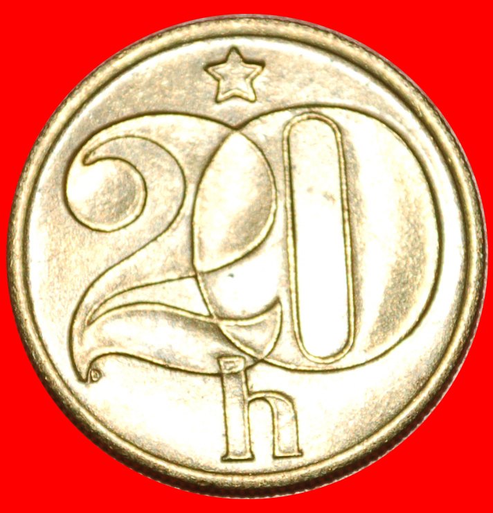 * KOMMUNISMUS (1972-1990): TSCHECHOSLOWAKEI ★ 20 HELLER 1987 ENTDECKUNG MÜNZE!★OHNE VORBEHALT!