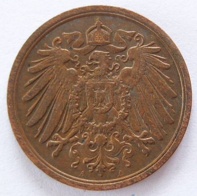  Deutsches Reich 2 Pfennig 1911 A Kupfer ss   