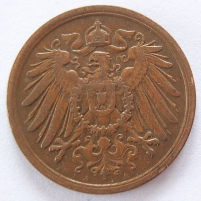  Deutsches Reich 2 Pfennig 1911 A Kupfer ss   