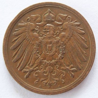  Deutsches Reich 2 Pfennig 1911 A Kupfer ss-vz   