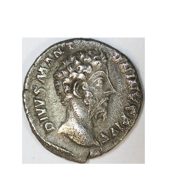  Divus Marcus Aurelius after 180 AD,AR Denarius ,2,75 g.   