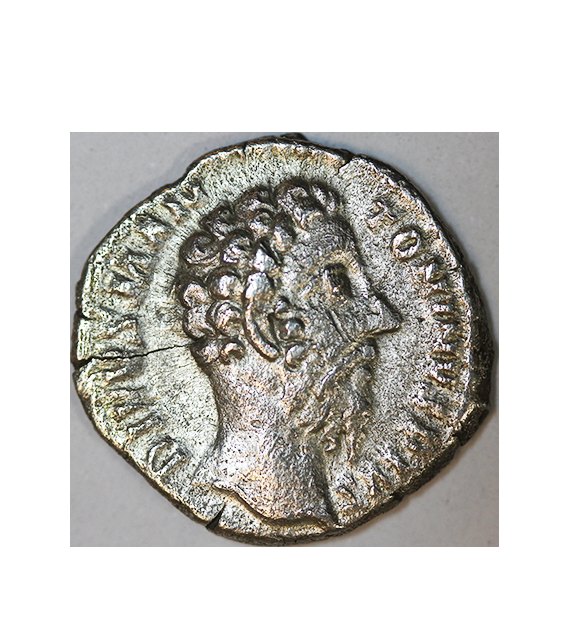  Divus Marcus Aurelius after 180 AD,AR Denarius ,2,64 g.   