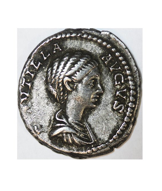 Plautilla 202-205 AD,AR Denarius , 3,13 g.