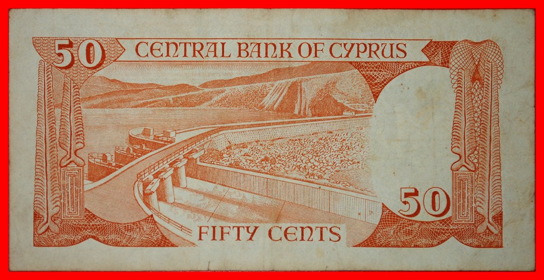  * CANADA (1987-1989): CYPRUS ★ 50 CENTS 1988 GERMASOGIA DAM! ★LOW START ★ NO RESERVE!   