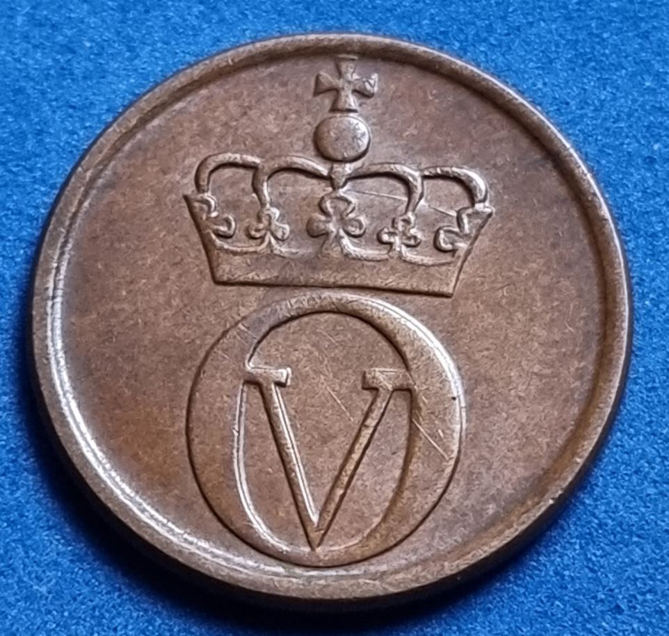  14054(4) 2 Öre (Norwegen) 1958 in vz-unc .......................................... von Berlin_coins   