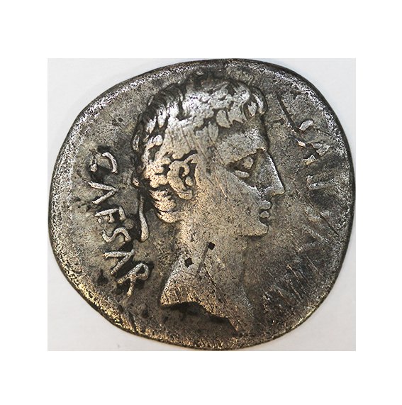  Augustus 19-8 BC,Uncertain Spanish mint , ,AR Denarius , 3,41 g. SELTEN   