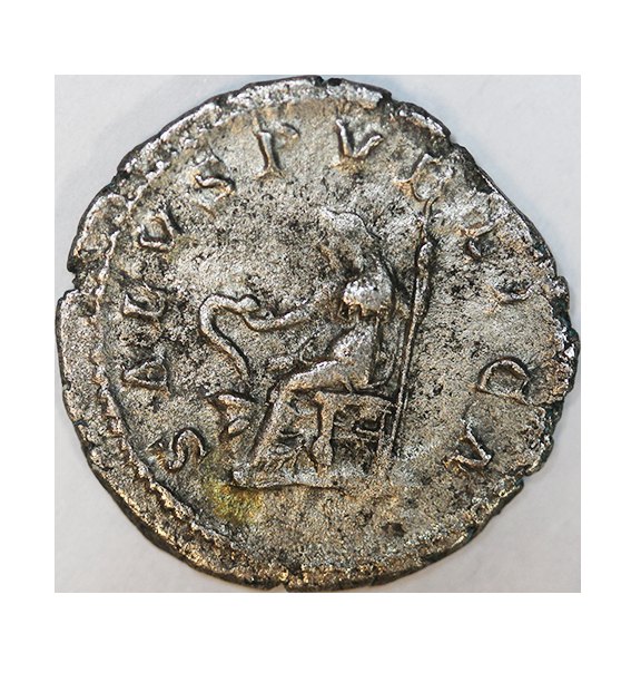  Macrinus 217-218 AD,AR Denarius , 2,47 g. SELTEN   